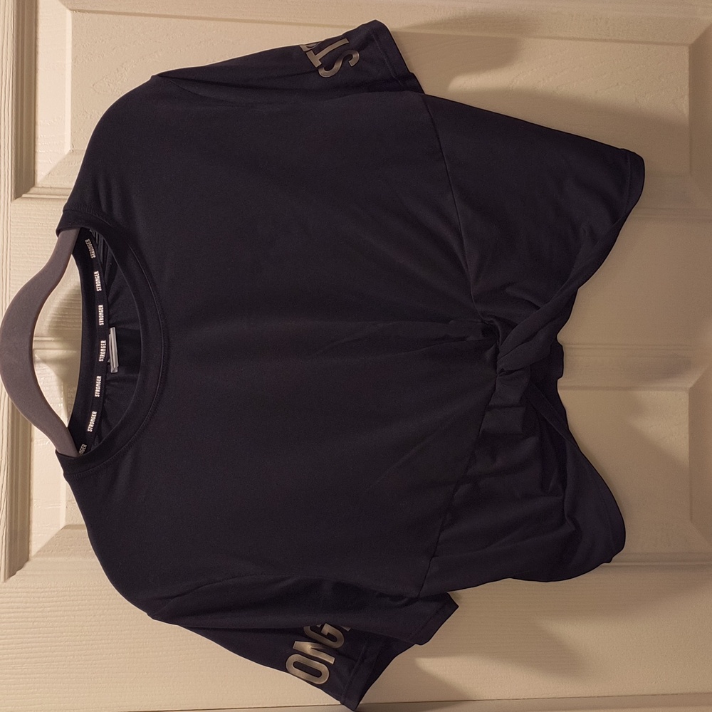 Stronger Knotted Crop Top